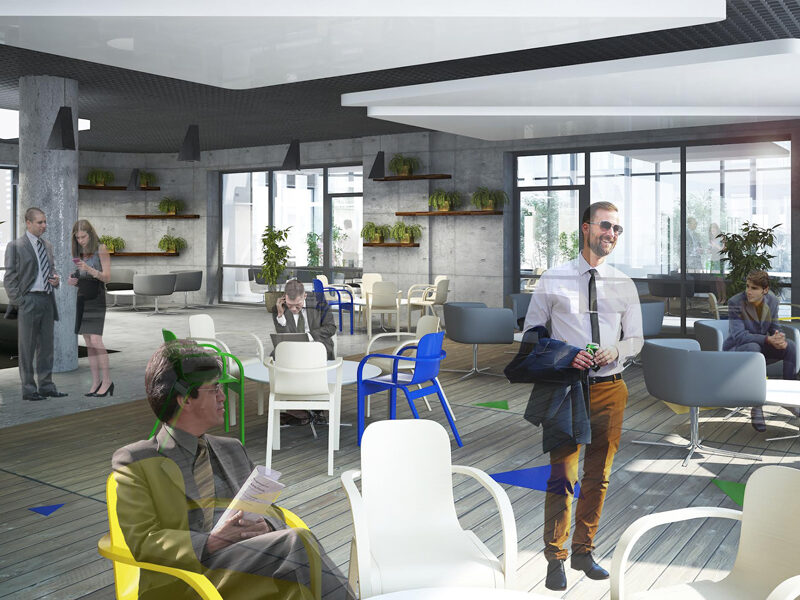 Adaptacja przestrzeni usługowych na biuro firmy Aviva